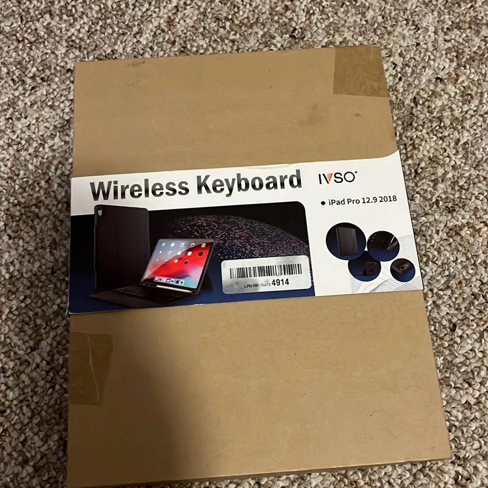 IVSO Wireless Keyboard for iPad Pro 12.9